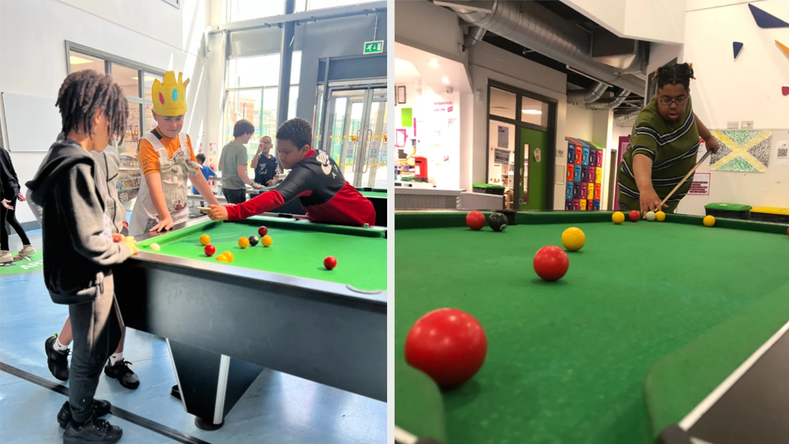 Matchroom Foundation donated £2,000 to The Way for the refurbishment of their pool tables.